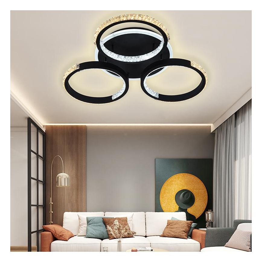 Пристельова LED люстра з регулюванням яскравості LED/60W/230V 3000-6500K + дистанційне керування