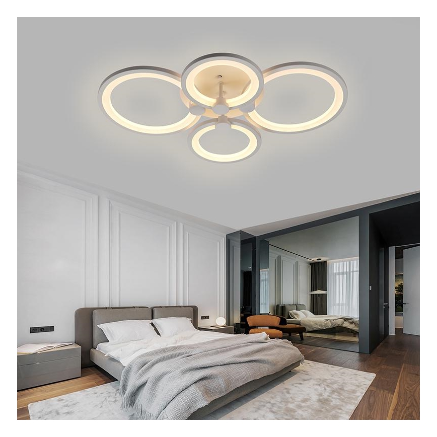 Пристельова LED люстра з регулюванням яскравості LED/65W/230V 3000-6500K + дистанційне керування