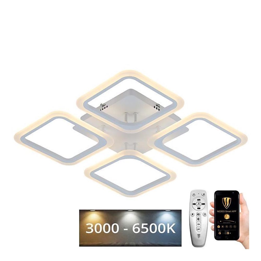 Пристельова LED люстра з регулюванням яскравості LED/70W/230V 3000-6500K + дистанційне керування