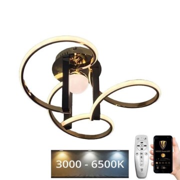 Пристельова LED люстра з регулюванням яскравості LED/70W/230V 3000-6500K + пульт дистанційного керування