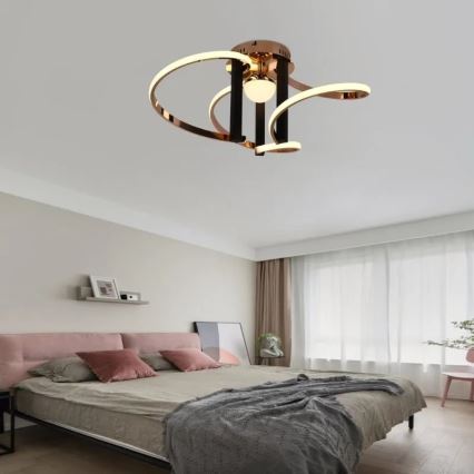 Пристельова LED люстра з регулюванням яскравості LED/70W/230V 3000-6500K + пульт дистанційного керування