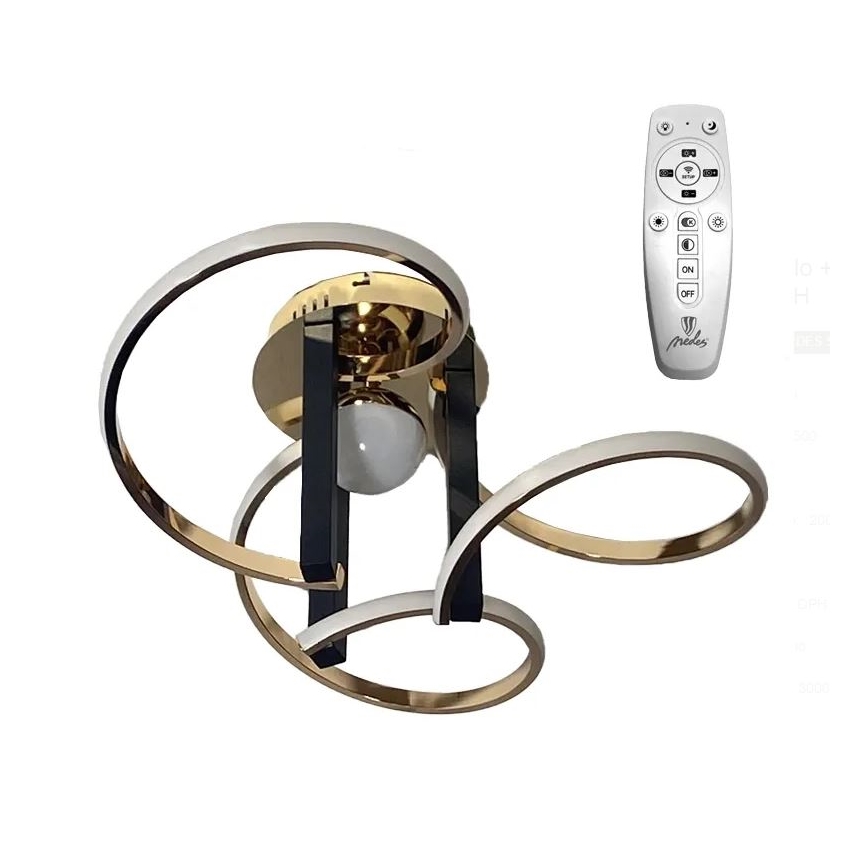 Пристельова LED люстра з регулюванням яскравості LED/70W/230V 3000-6500K + пульт дистанційного керування