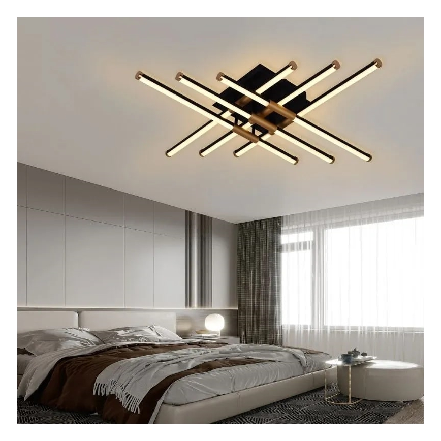 Пристельова LED люстра з регулюванням яскравості LED/70W/230V 3000-6500K + пульт дистанційного керування