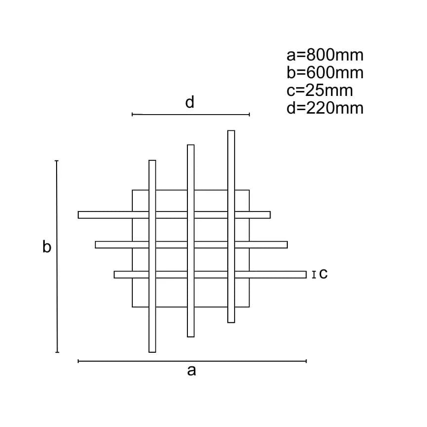 Пристельова LED люстра з регулюванням яскравості LED/70W/230V 3000-6500K + пульт дистанційного керування