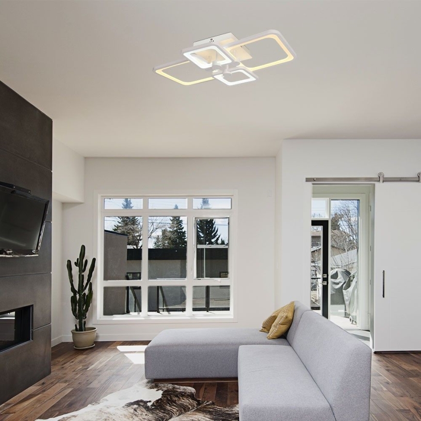 Пристельова LED люстра з регулюванням яскравості LED/70W/230V 3000-6500K + пульт дистанційного керування