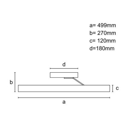 LED Пристельова кришталева люстра з регулюванням яскравості LED/75W/230V 3000-6500K матовий хром + пульт дистанційного керування