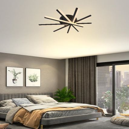Пристельова LED люстра з регулюванням яскравості LED/75W/230V 3000-6500K + пульт дистанційного керування