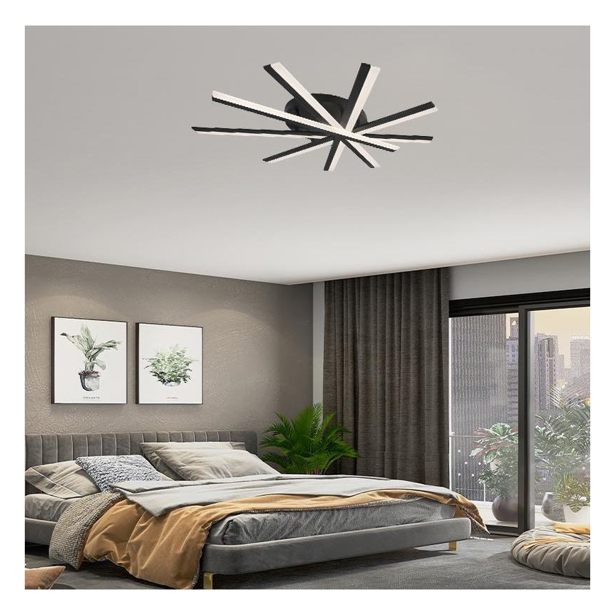 Пристельова LED люстра з регулюванням яскравості LED/75W/230V 3000-6500K + пульт дистанційного керування