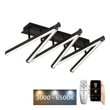 Пристельова LED люстра з регулюванням яскравості LED/75W/230V 3000-6500K + пульт дистанційного керування