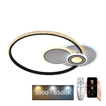 Пристельова LED люстра з регулюванням яскравості LED/80W/230V 3000-6500K + дистанційне керування
