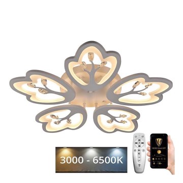 Пристельова LED люстра з регулюванням яскравості LED/80W/230V 3000-6500K + дистанційне керування