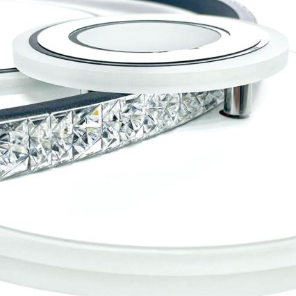 Пристельова LED люстра з регулюванням яскравості LED/80W/230V 3000-6500K + дистанційне керування