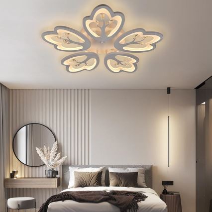 Пристельова LED люстра з регулюванням яскравості LED/80W/230V 3000-6500K + дистанційне керування