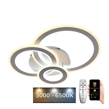 Пристельова LED люстра з регулюванням яскравості LED/90W/230V 3000-6500K + дистанційне керування