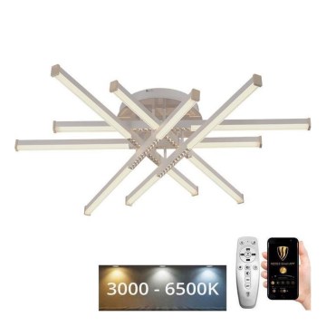 Пристельова LED люстра з регулюванням яскравості LED/90W/230V 3000-6500K + пульт дистанційного керування