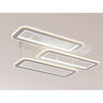 Пристельова LED люстра з регулюванням яскравості LED/90W/230V 3000-6500K + пульт дистанційного керування