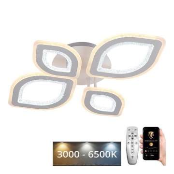 Пристельова LED люстра з регулюванням яскравості LED/95W/230V 3000-6500K + пульт дистанційного керування
