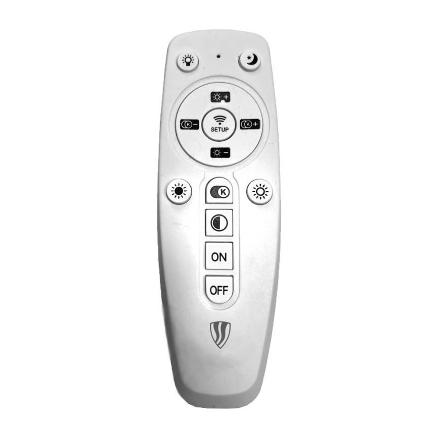 Пристельова LED RGB люстра з регулюванням яскравості LED/130W/230V 3000-6500K + дистанційне керування