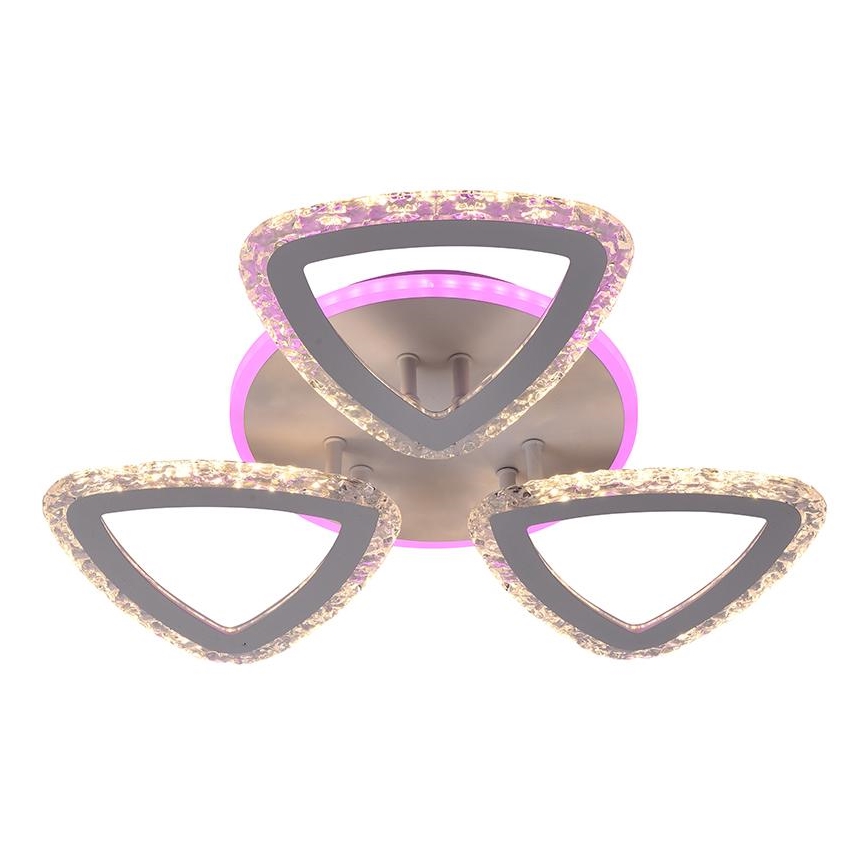 Пристельова LED RGB люстра з регулюванням яскравості LED/45W/230V 3000-6500K + дистанційне керування