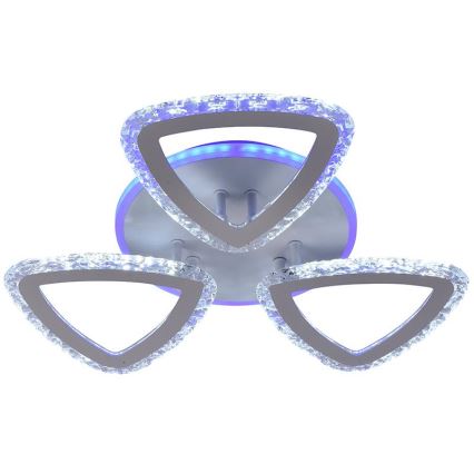 Пристельова LED RGB люстра з регулюванням яскравості LED/45W/230V 3000-6500K + дистанційне керування
