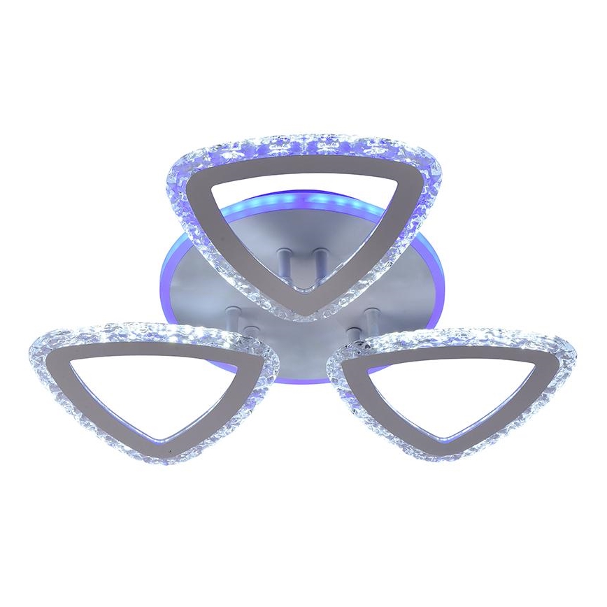 Пристельова LED RGB люстра з регулюванням яскравості LED/45W/230V 3000-6500K + дистанційне керування