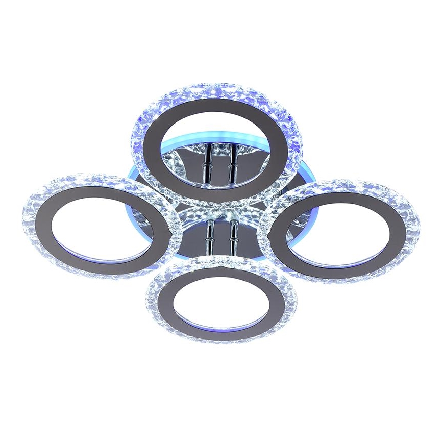 Пристельова LED RGB люстра з регулюванням яскравості LED/55W/230V 3000-6500K + дистанційне керування