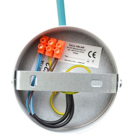 Пристельова люстра CAMBRIDGE 2xE27/15W/230V синій