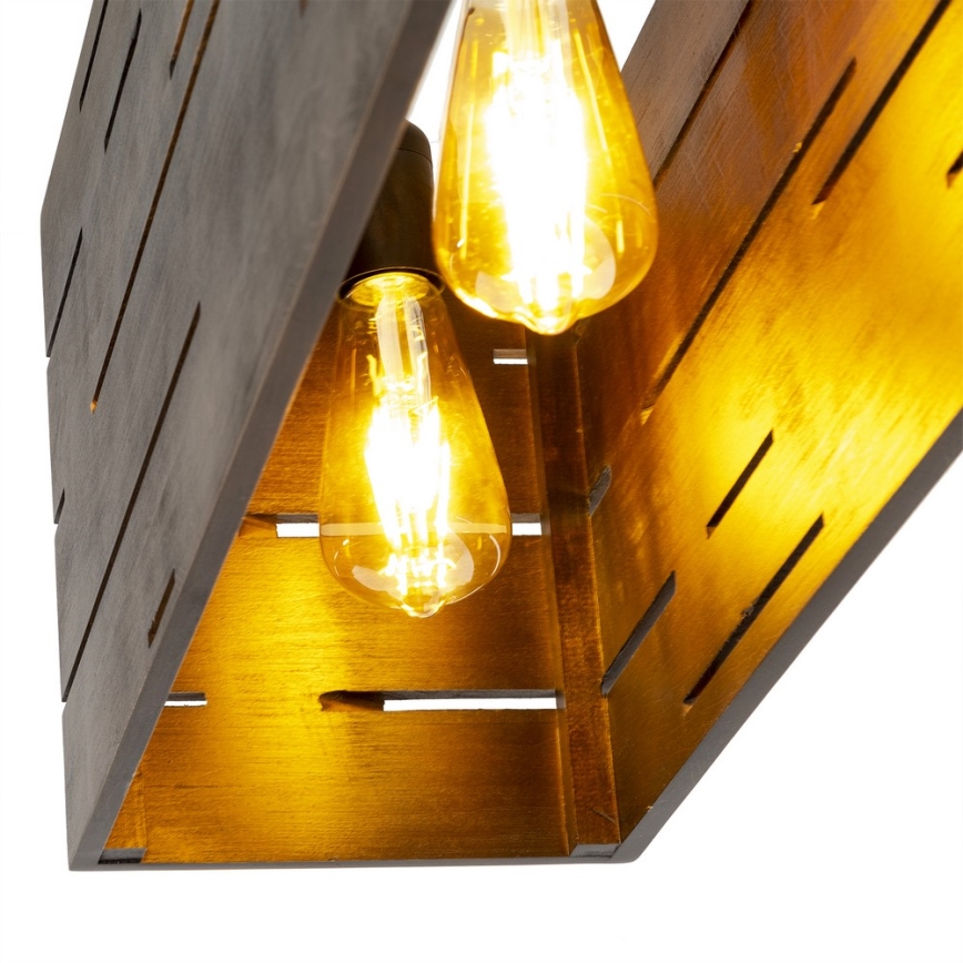 Пристельова люстра CUBO 3xE27/60W/230V