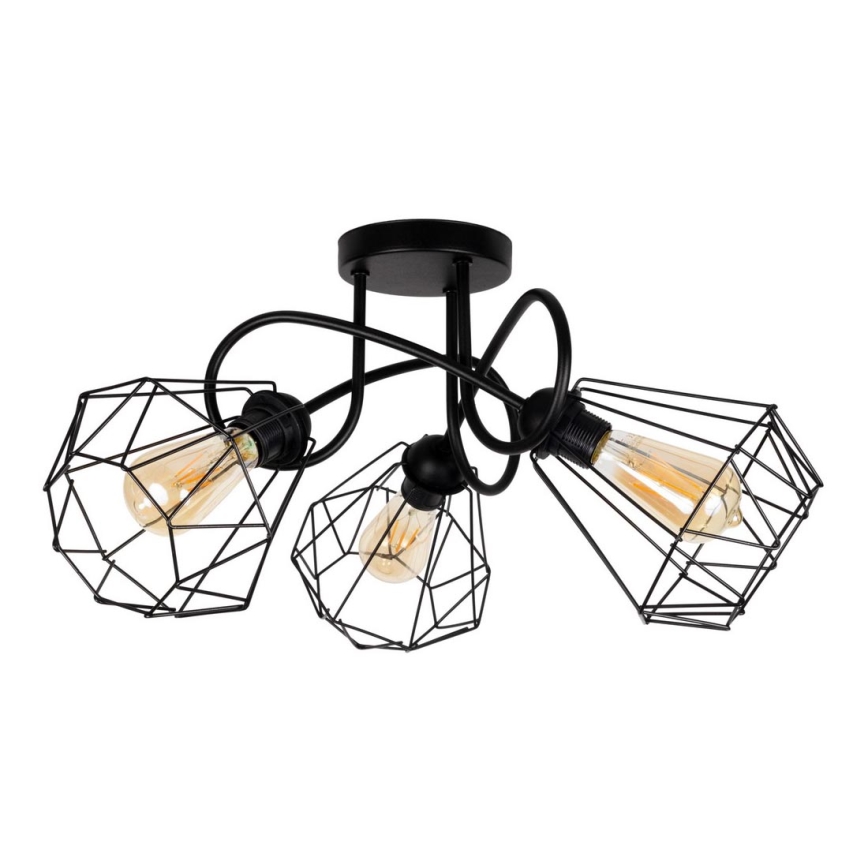 Пристельова люстра DIAMENT 3xE27/60W/230V
