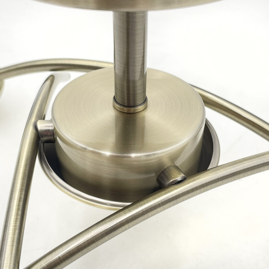 Пристельова люстра DONNA 3xE27/60W/230V патина