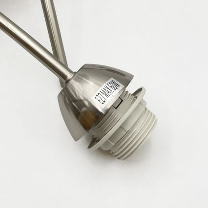 Пристельова люстра DONNA 5xE27/60W/230V нікель