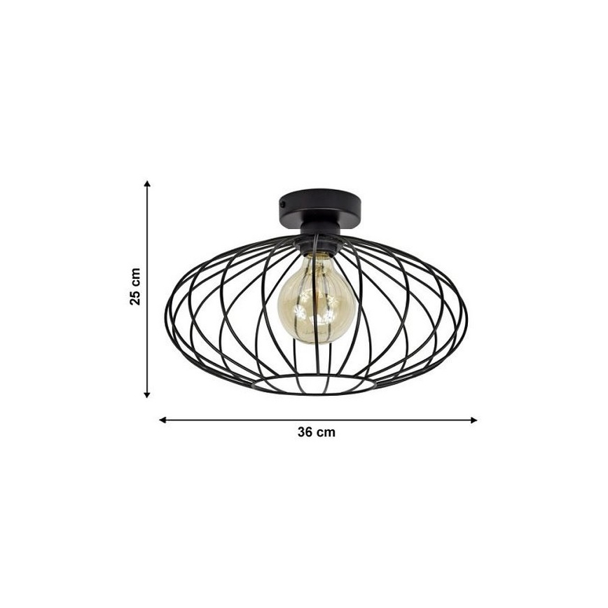 Пристельова люстра EARTH L 1xE27/60W/230V
