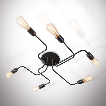 Пристельова люстра ELECTRICO 6xE27/40W/230V 76 cm