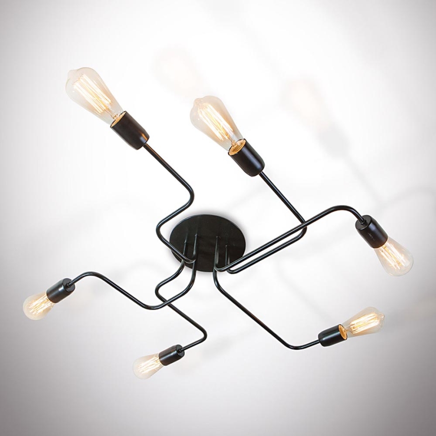 Пристельова люстра ELECTRICO 6xE27/40W/230V 76 cm