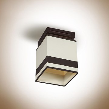 Пристельова люстра GRANADA 1xE14/40W/230V коричневий