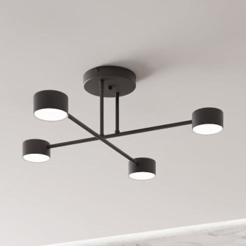 Пристельова люстра HALO 4xGX53/10W/230V чорний