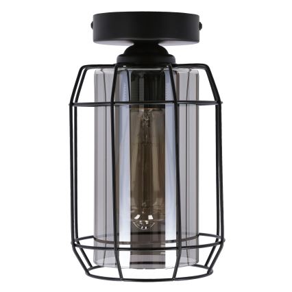 Пристельова люстра JONERA 1xE27/40W/230V чорний