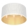 Пристельова люстра LOFT SHADE 3xE27/60W/230V білий/золотий