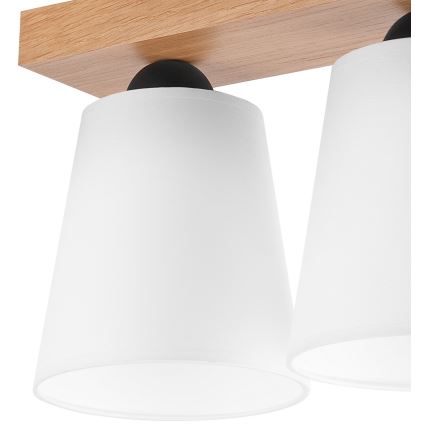 Пристельова люстра LULA 2xE27/60W/230V дуб