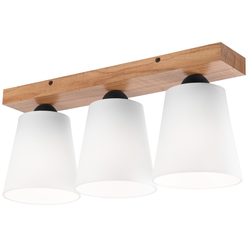 Пристельова люстра LULA 3xE27/60W/230V дуб