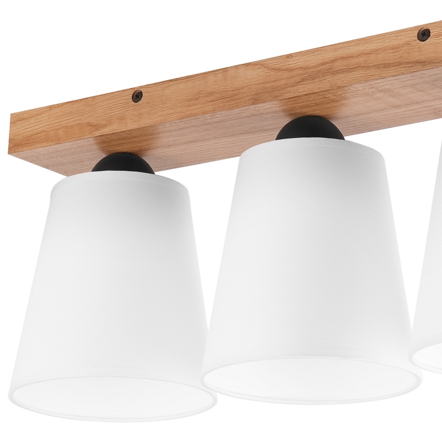 Пристельова люстра LULA 3xE27/60W/230V дуб