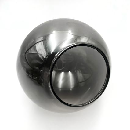 Пристельова люстра MALENA 3xE14/5W/230V чорний/димчастий