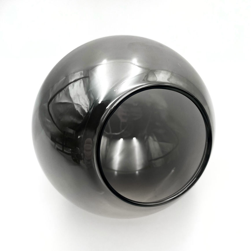 Пристельова люстра MALENA 3xE14/5W/230V чорний/димчастий