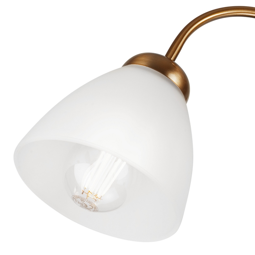 Пристельова люстра MIRANDA 3xE27/60W/230V золотий