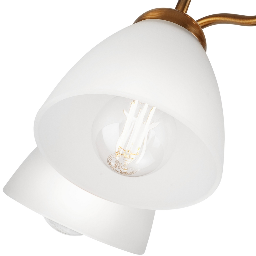 Пристельова люстра MIRANDA 5xE27/60W/230V золотий