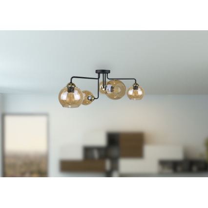 Пристельова люстра MONDE GOLD 5xE27/60W/230V