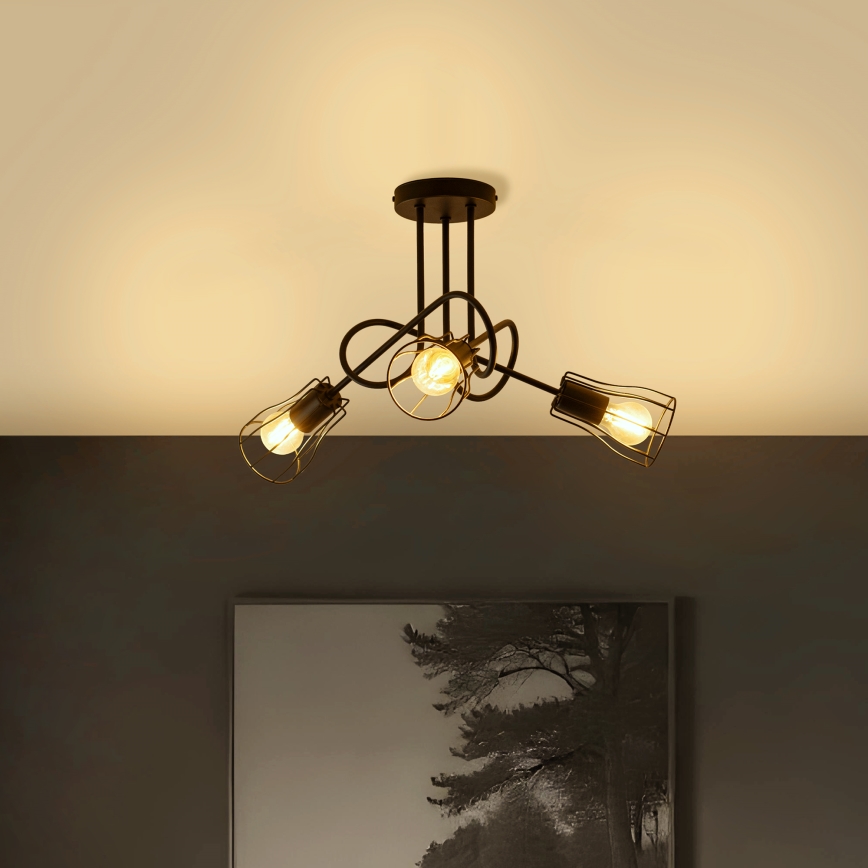 Пристельова люстра OXFORD 3xE27/15W/230V