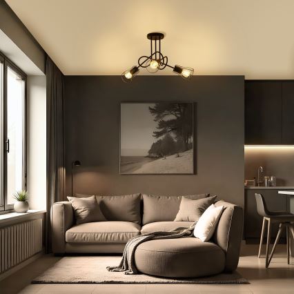 Пристельова люстра OXFORD 3xE27/15W/230V