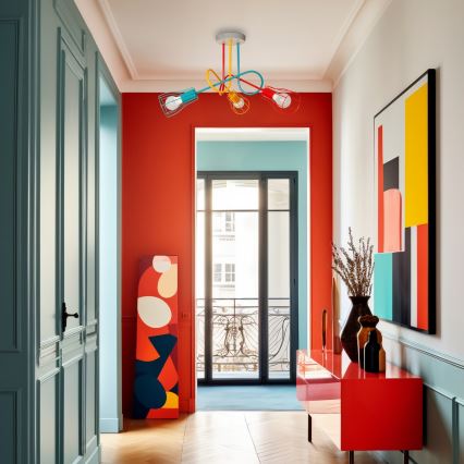 Пристельова люстра OXFORD 3xE27/15W/230V