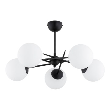 Пристельова люстра PRIMERY 5xE14/10W/230V чорний